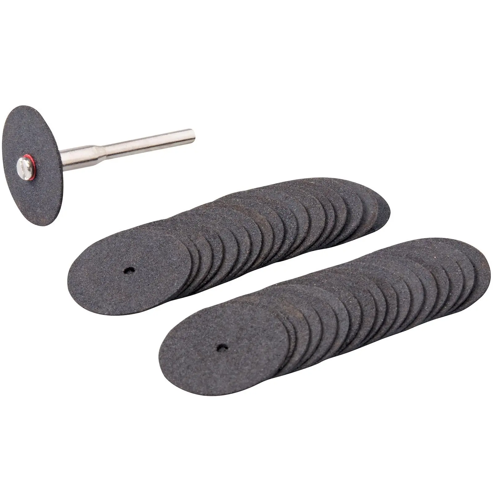 Silverline 36 Piece Rotary Cutting Tool Disc Set 22mm Diameter Resin Hobby Multi Drill - Image 2
