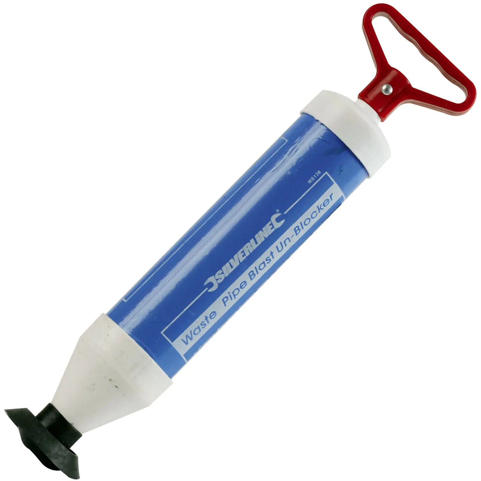 Silverline 370mm Blast Wastepipe Unblocker Plunger Bath Sink Shower - Image 5