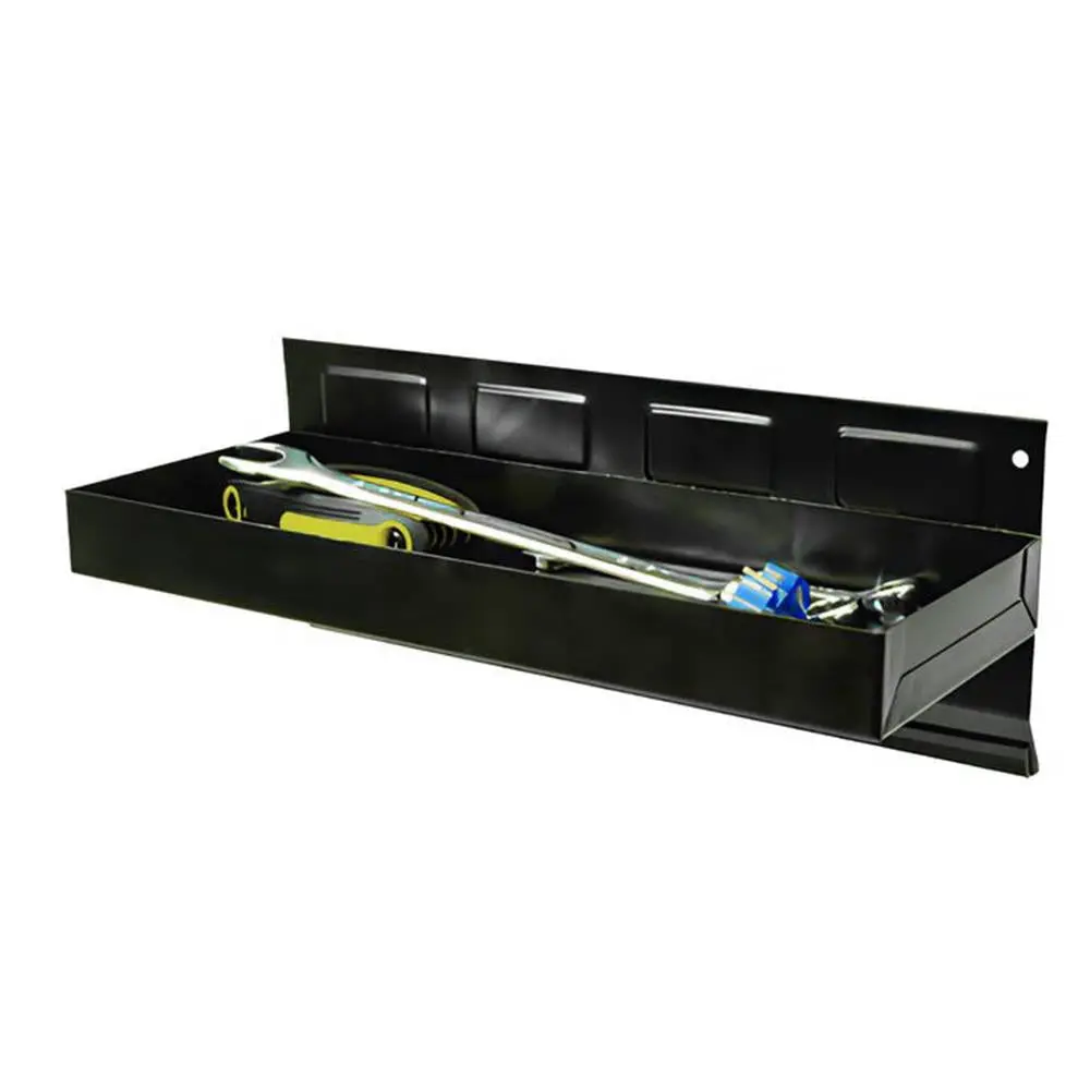 Silverline 4 Piece Magnetic Tool Tray Set 150-310mm Storage Garage Workshop Tidy - Image 2