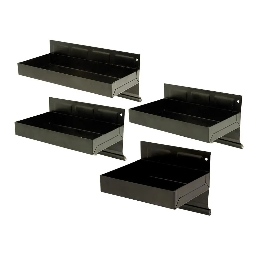 Silverline 4 Piece Magnetic Tool Tray Set 150-310mm Storage Garage Workshop Tidy - Image 5