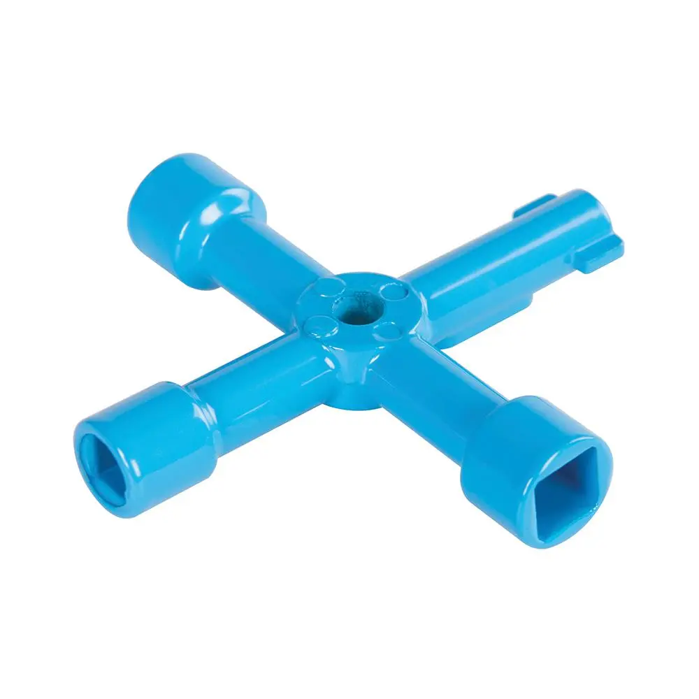 Silverline 4 Way Plumbers Utility Key Radiator Bleed Gas Electric Meter Cabinet - Image 2