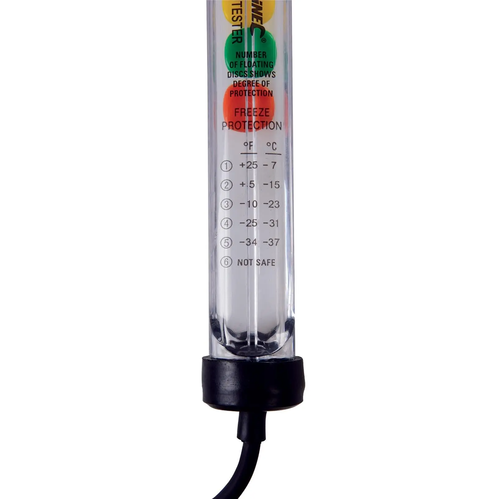 Silverline 460mm Anti Freeze Tester Coolant Radiator Easy Read Temperature - Image 3