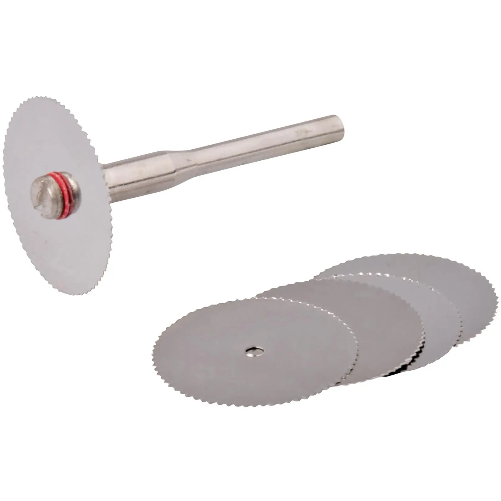 Silverline 5 Piece Steel Cutting Disc Kit 22mm Wood Alloy Plastic - Image 2