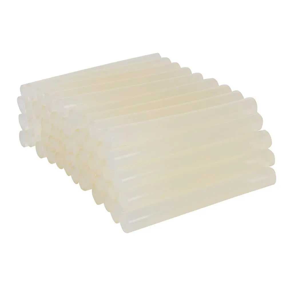 Silverline 50 Pack Glue Sticks 100x11.2mm Corded Cordless Glue Guns Wood Fabric - Image 2