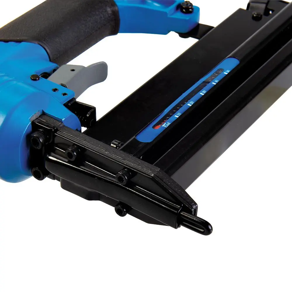 Silverline 50mm 18 Gauge Air Nailer Stapler Brad Nail Staple Gun Tacker - Image 5