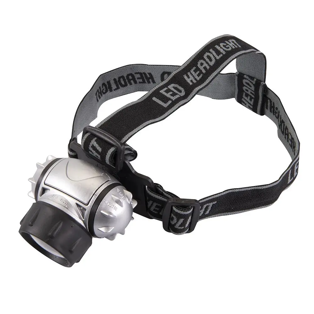 Silverline 6 LED Krypton Head Light Lamp Fishing Camping Torch Bike - Image 2
