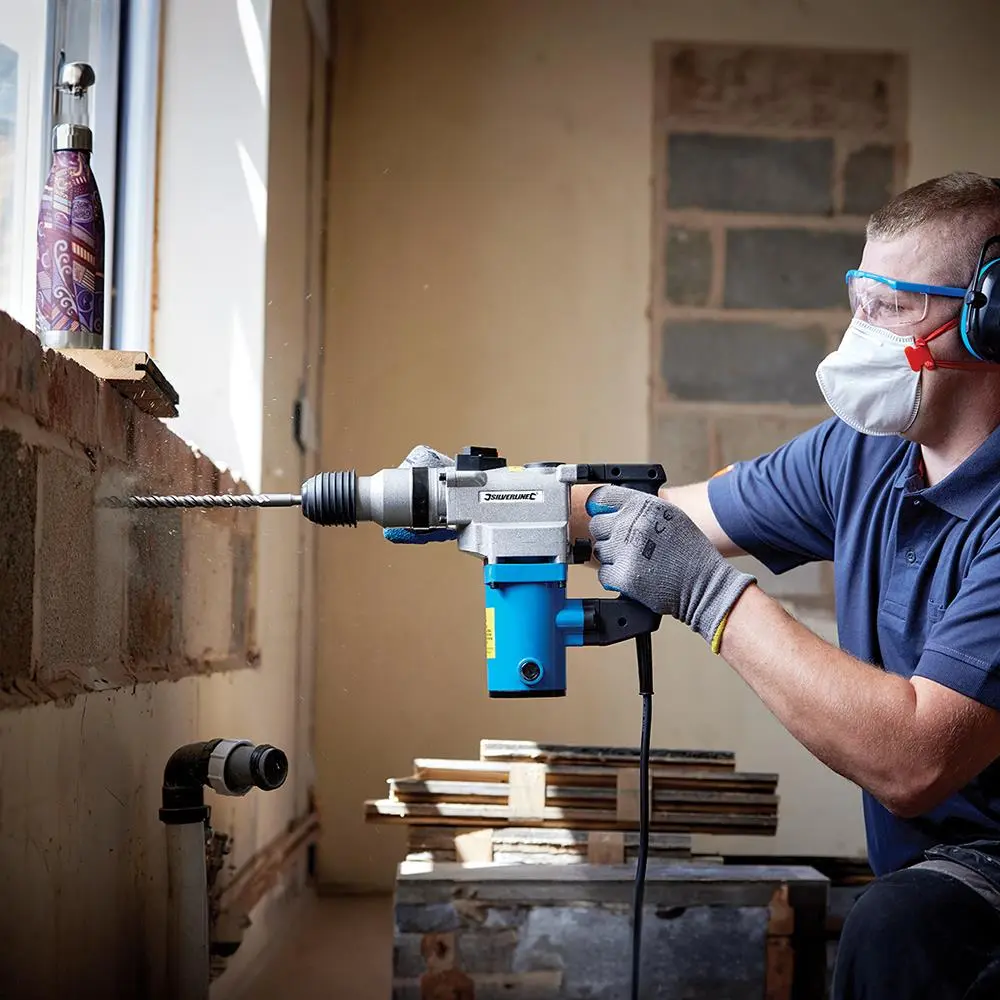 Silverline 850W SDS Plus Hammer Drill 633821 - Image 2