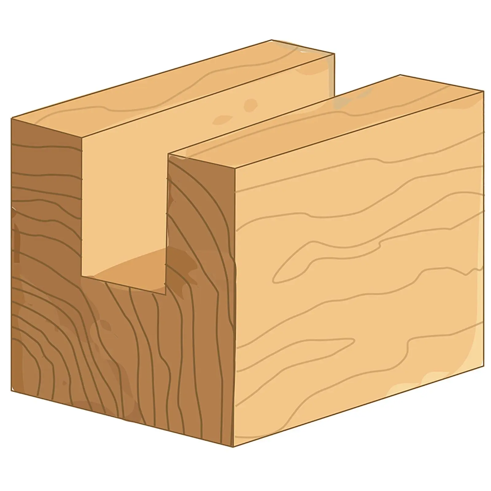 Silverline 8mm Shank Straight Imperial Cutters Router Bits - Image 5