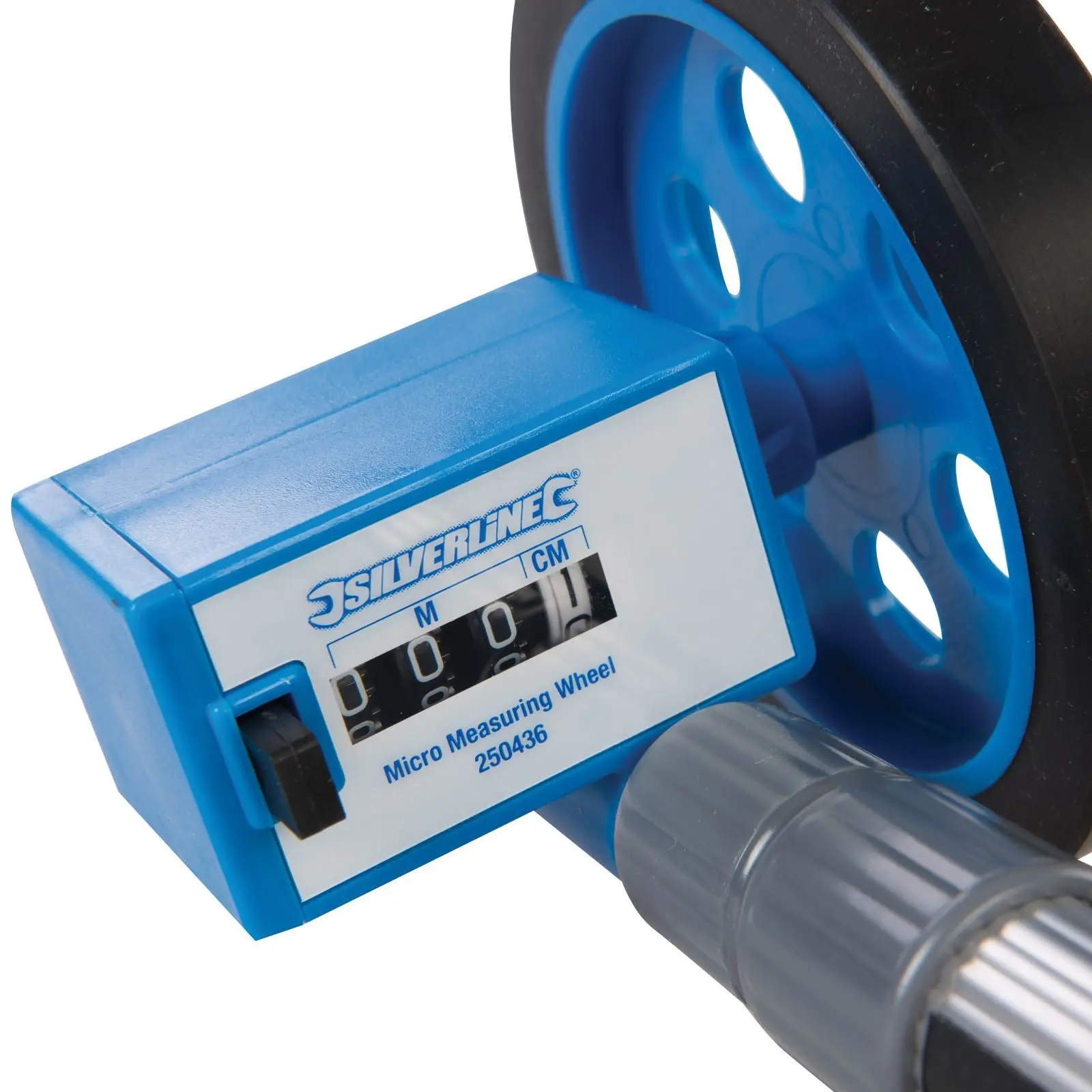 Silverline 999m Micro Measuring Wheel Telescopic 0-999m Metric Compact Distance - Image 3