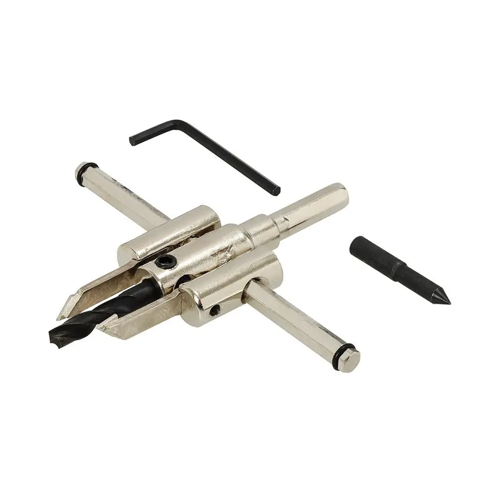 Silverline Adjustable Hole Cutter 30 - 120mm 447132 - Image 2
