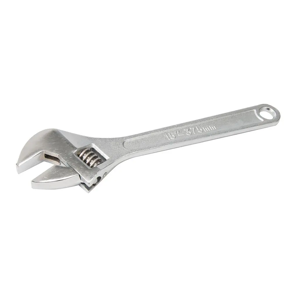 Silverline Adjustable Wrench Length 375mm - Jaw 41mm WR50 - Image 4