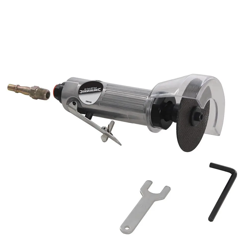 Silverline Air Cut Off Tool Rotary Saw Grinder Cutter 1/4" BSP - Image 3