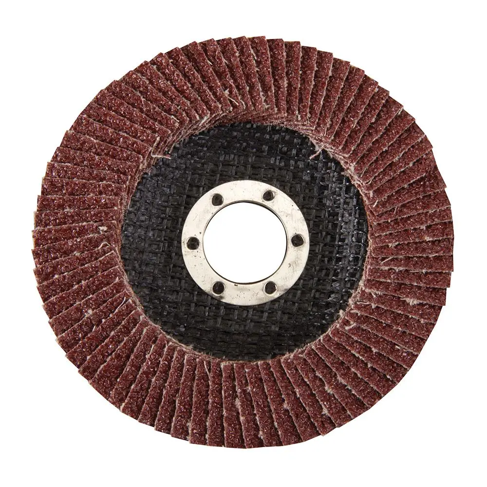 Silverline Aluminium Oxide Flap Disc 115mm 40 Grit 199877 - Image 2