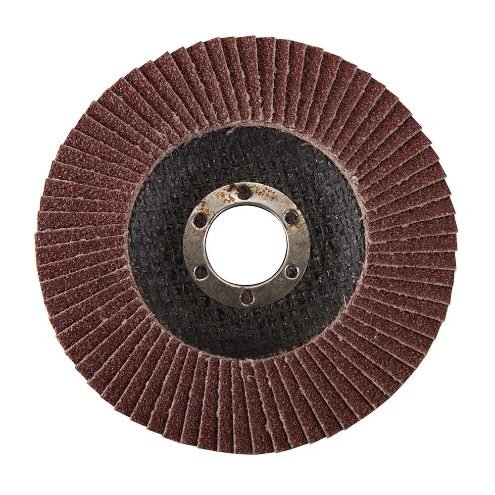 Silverline Aluminium Oxide Flap Disc 115mm 60 Grit 793761 - Image 2