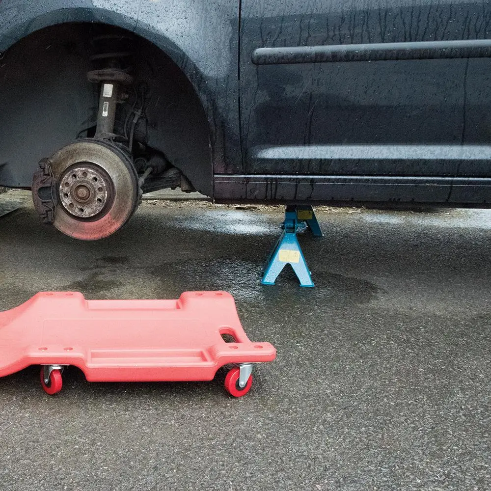 Silverline Axle Stand Set 2 Piece 3 Tonne Lifting Capacity - Image 2