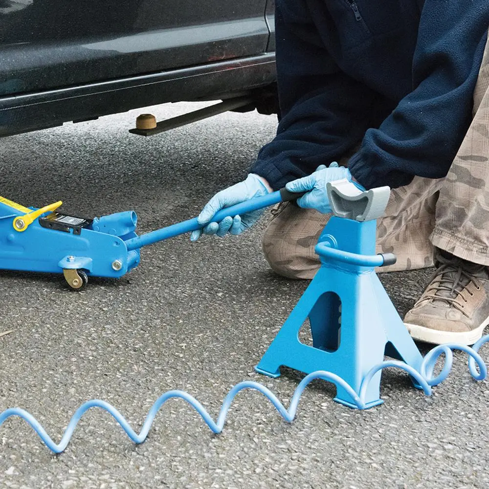 Silverline Axle Stand Set 2pce 6 Tonne 580486 - Image 4