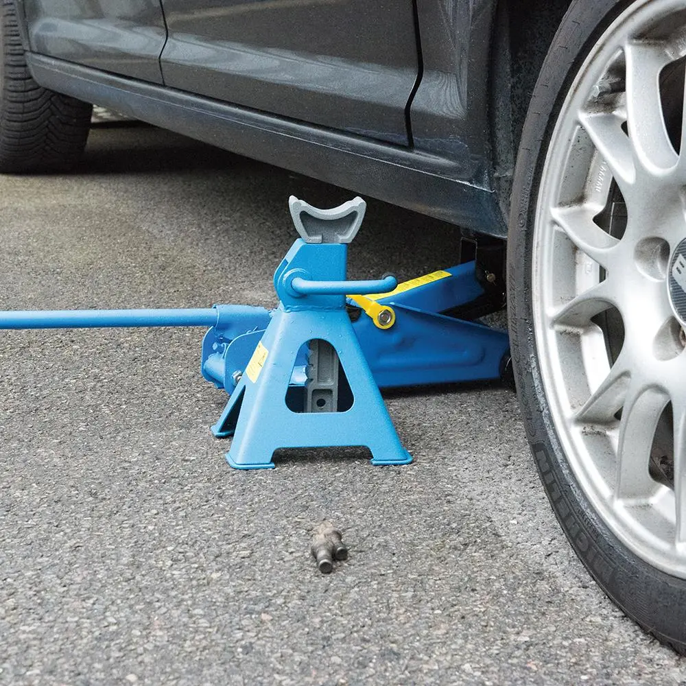 Silverline Axle Stand Set 2pce 6 Tonne 580486 - Image 5
