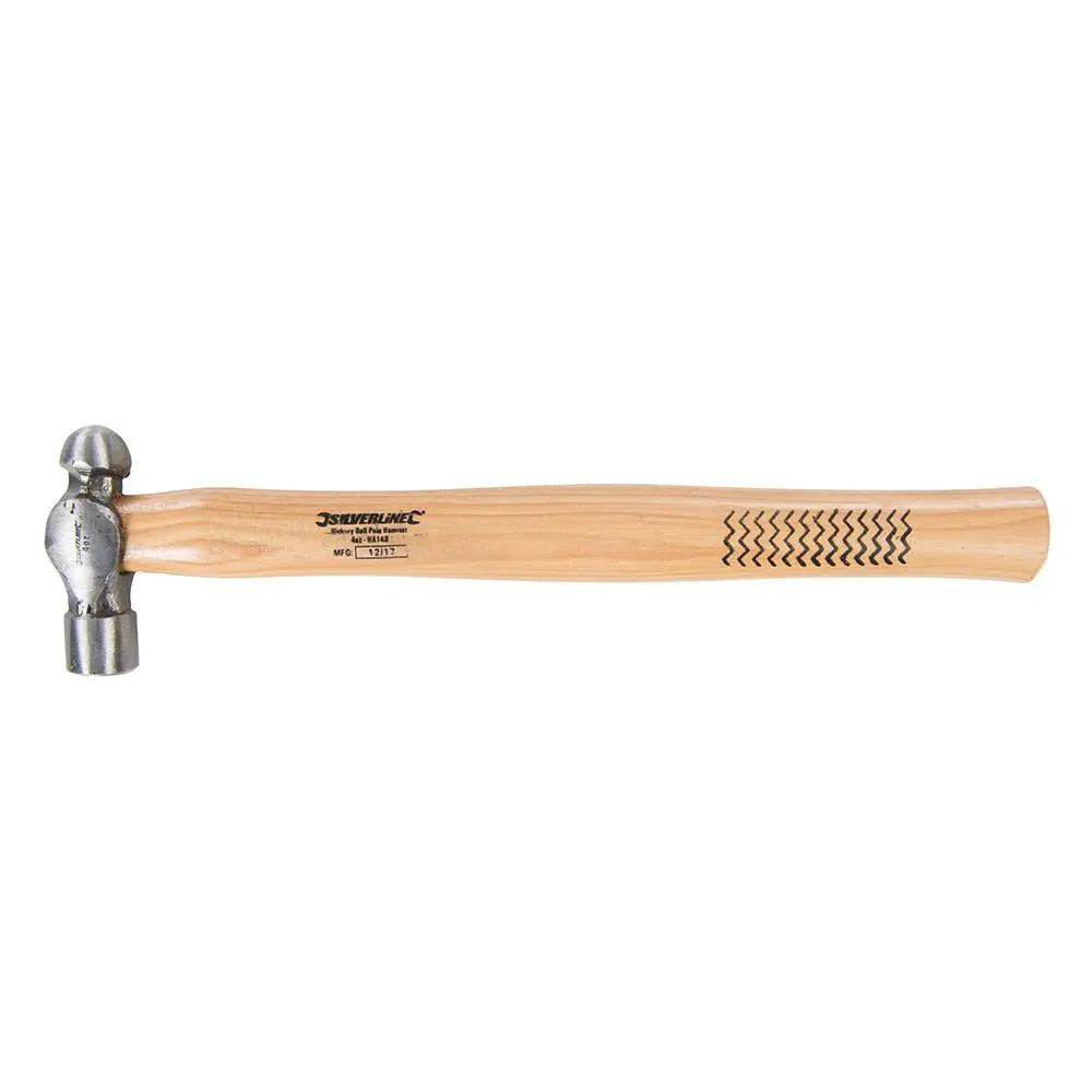 Silverline Ball Pein Hammer Hickory 4oz (113g) HA14B - Image 2
