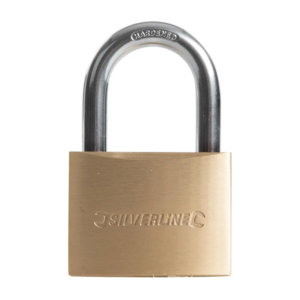 Silverline Brass Padlock 60mm MSS05 - Image 2