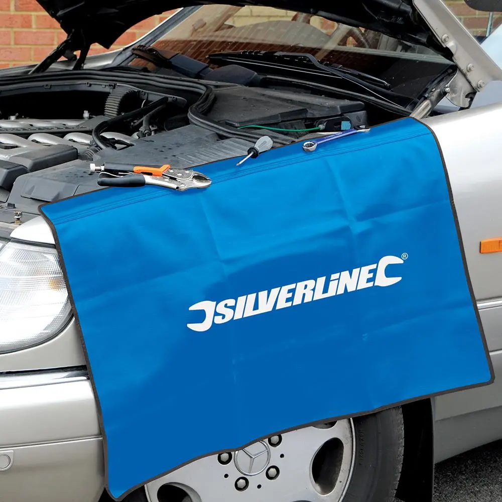Silverline Car Bodywork Protector Scratch Repairs Magnetic Cover - Image 5