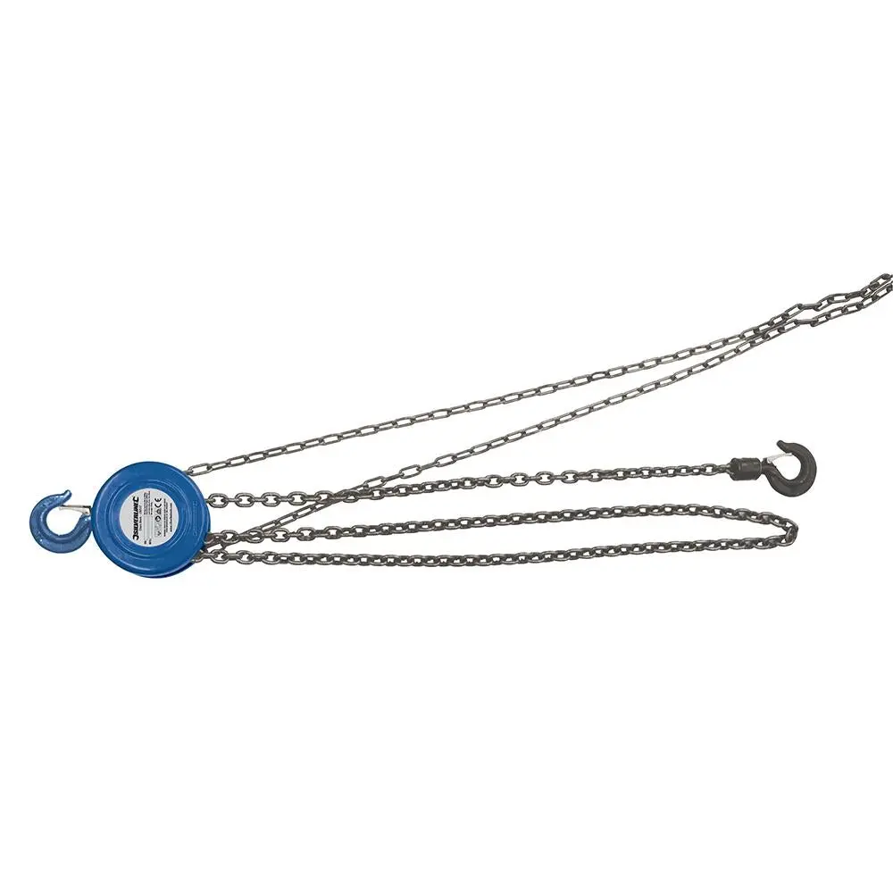 Silverline Chain Block 5000kg / 3m Lift Height 282517