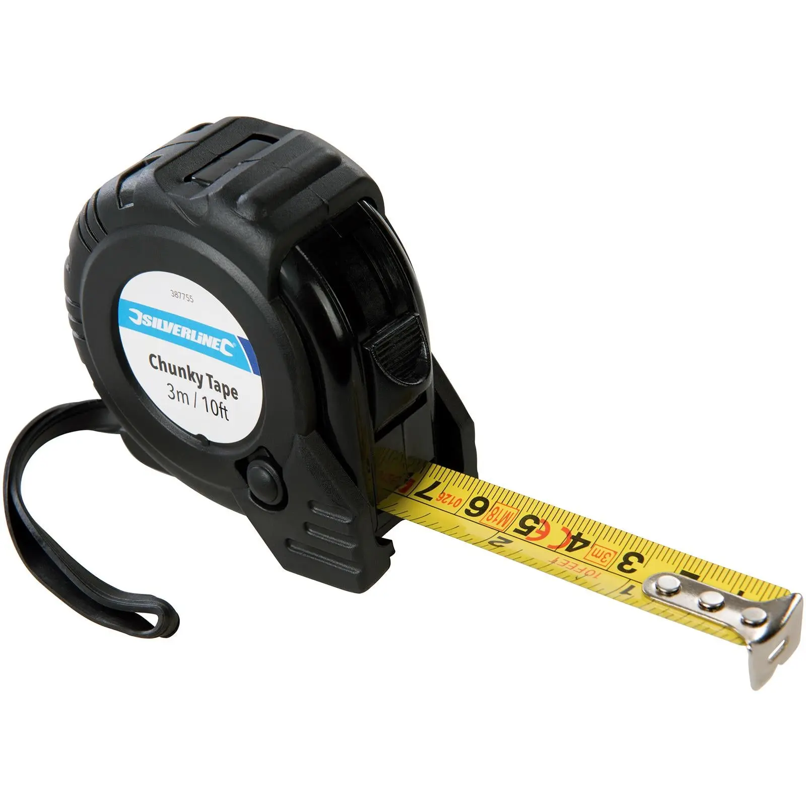 Silverline Chunky Tape Measure 3m x 16mm