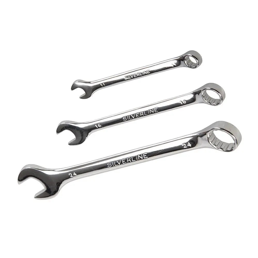 Silverline Combination Spanner Set 14pce 8 - 24mm SP50 - Image 2