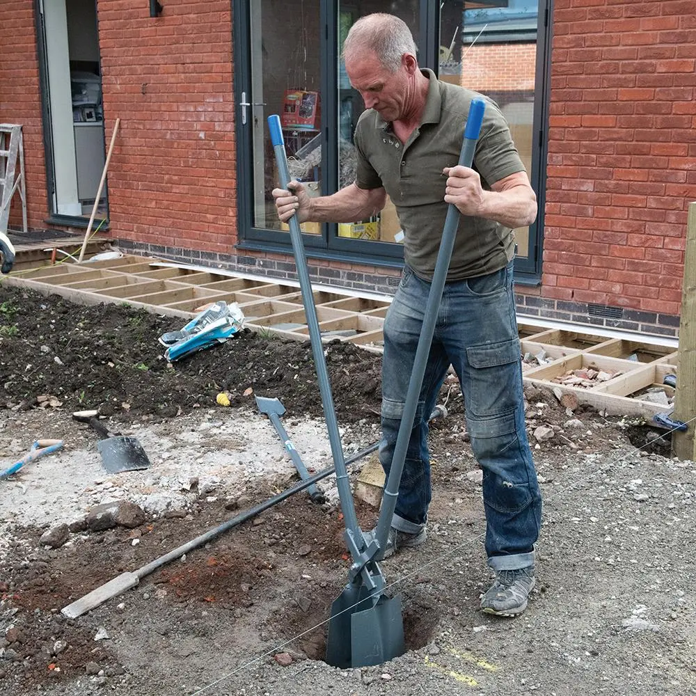 Silverline Crossover Post Hole Digger 1730mm 868609 - Image 2