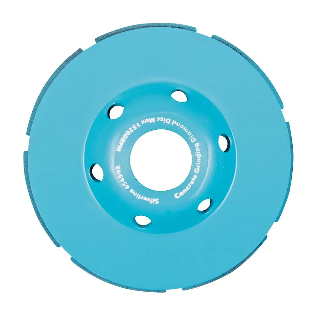 Silverline Diamond Grinding Wheel 100 x 22.23mm Double Row 656592 - Image 2