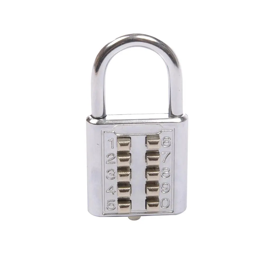 Silverline Digital Combination Padlock 10-Digit 38mm 960640 - Image 2