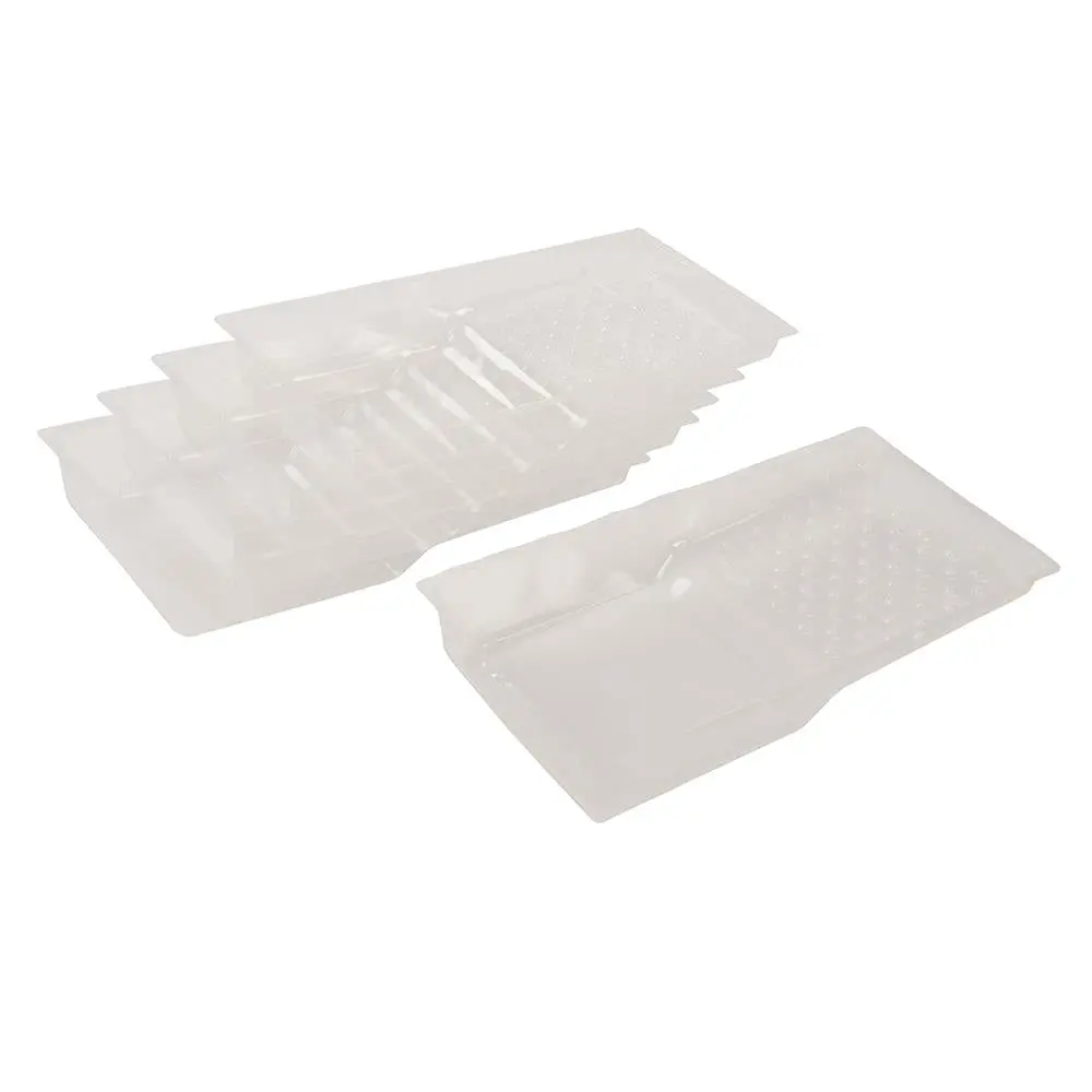 Silverline Disposable Roller Tray Liner 100mm 5pk