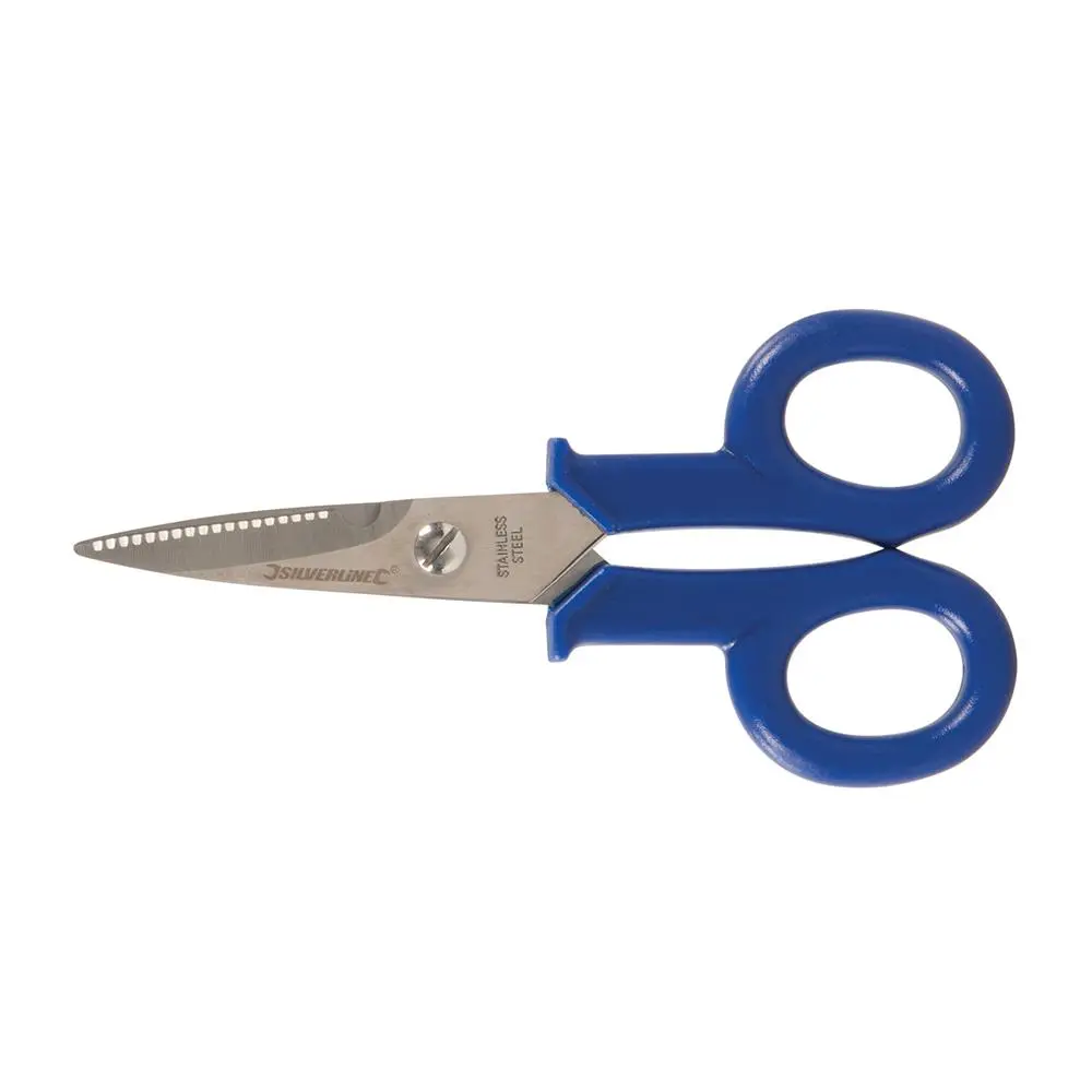 Silverline Electricians Scissors 140mm 956775 - Image 3