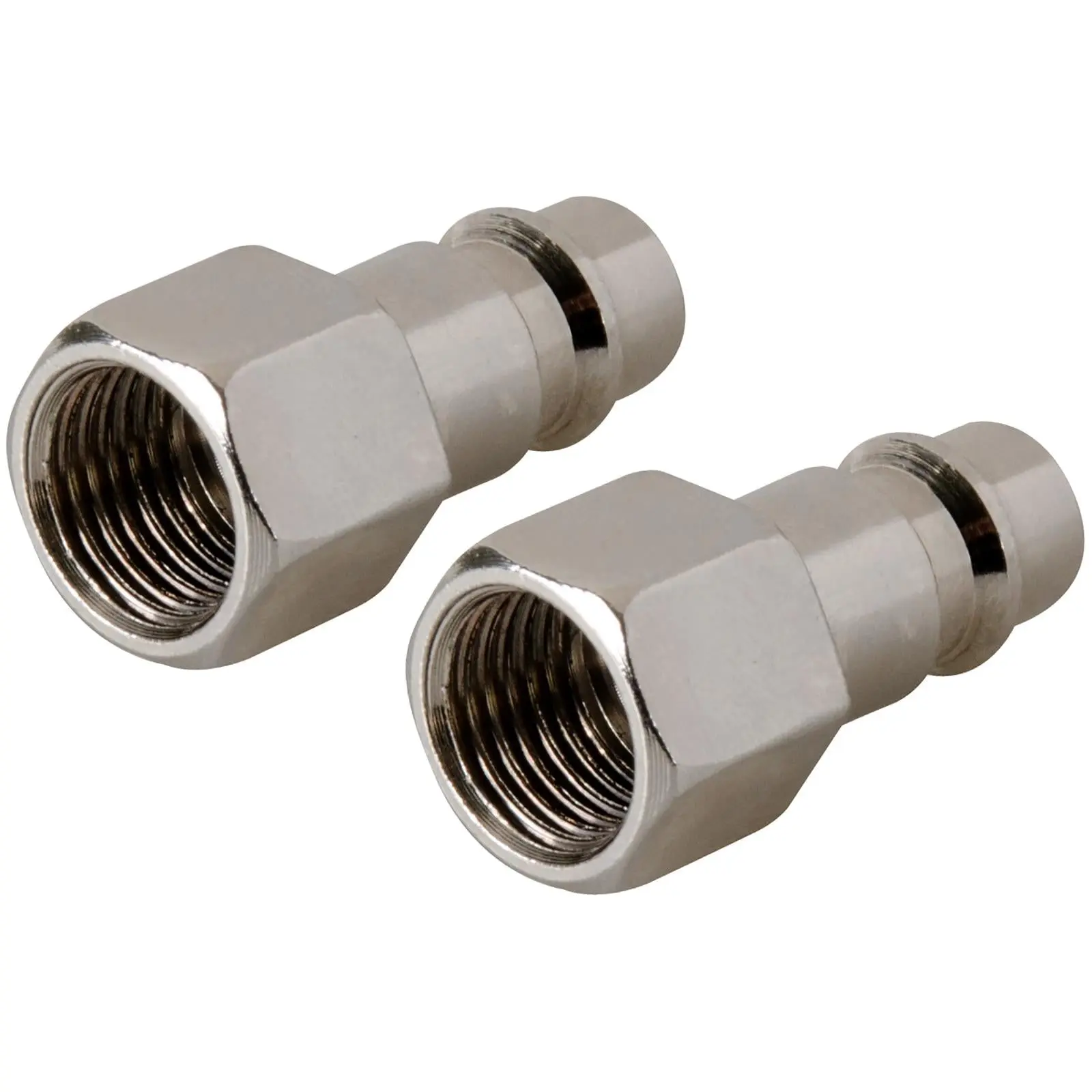 Silverline Euro Air Line Bayonet Female Thread Coupler 2 Pack 1/4" BSP - Image 2