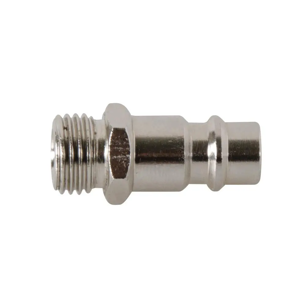Silverline Euro Bayonet Coupler 1/4” BSP Male Thread 2 Pack