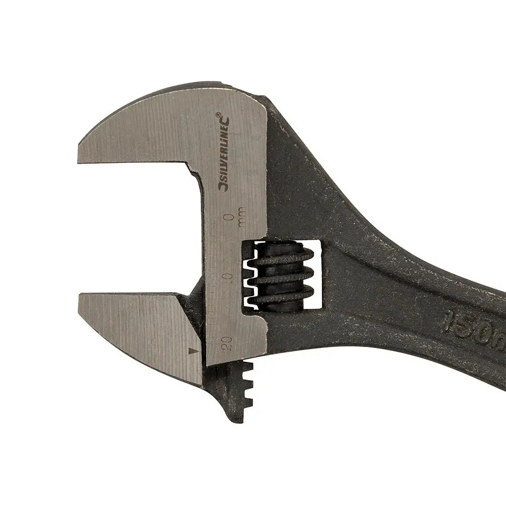 Silverline Expert Adjustable Wrench Length 150mm - Jaw 17mm WR11 - Image 4