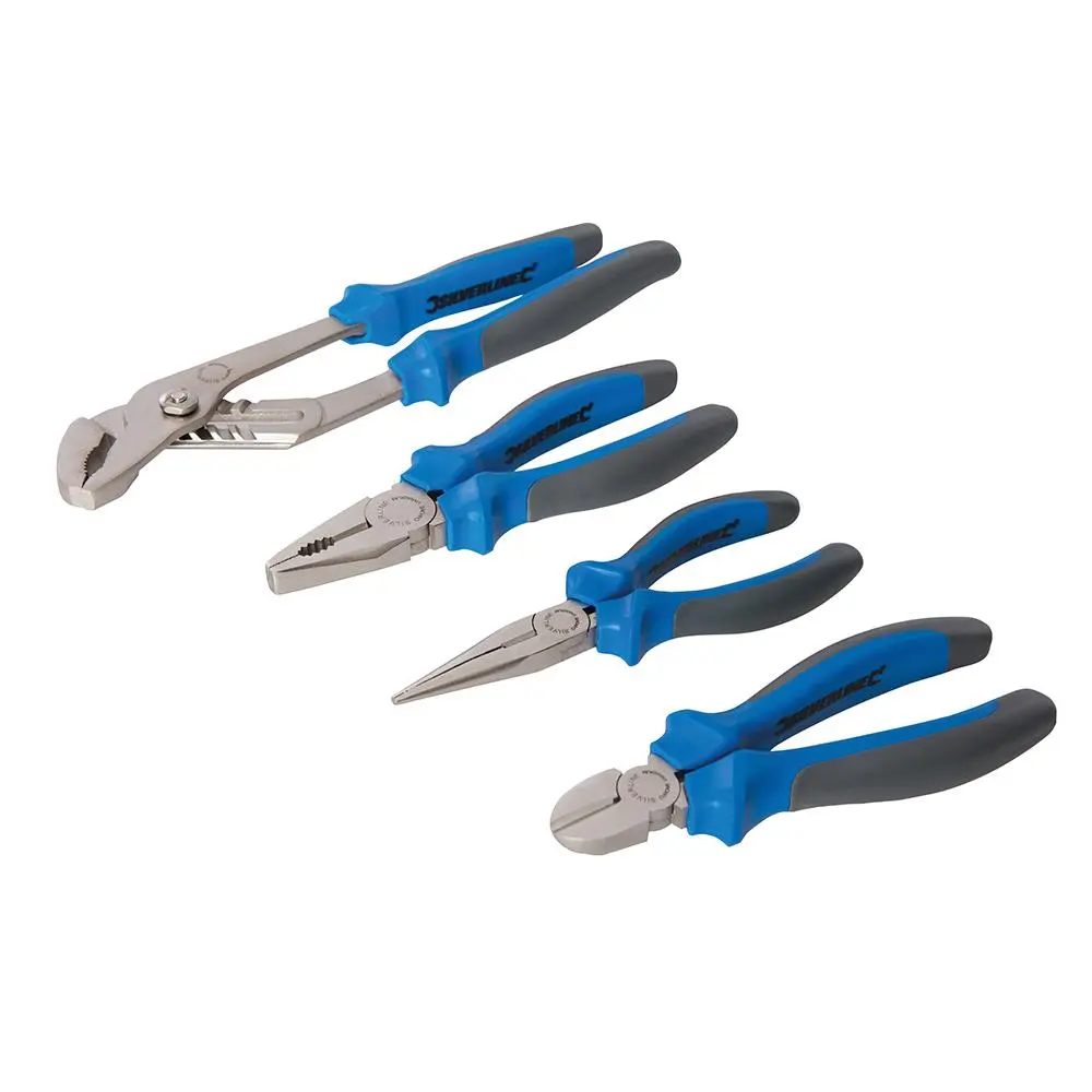 Silverline Expert Pliers Set 4pce 633832 - Image 2