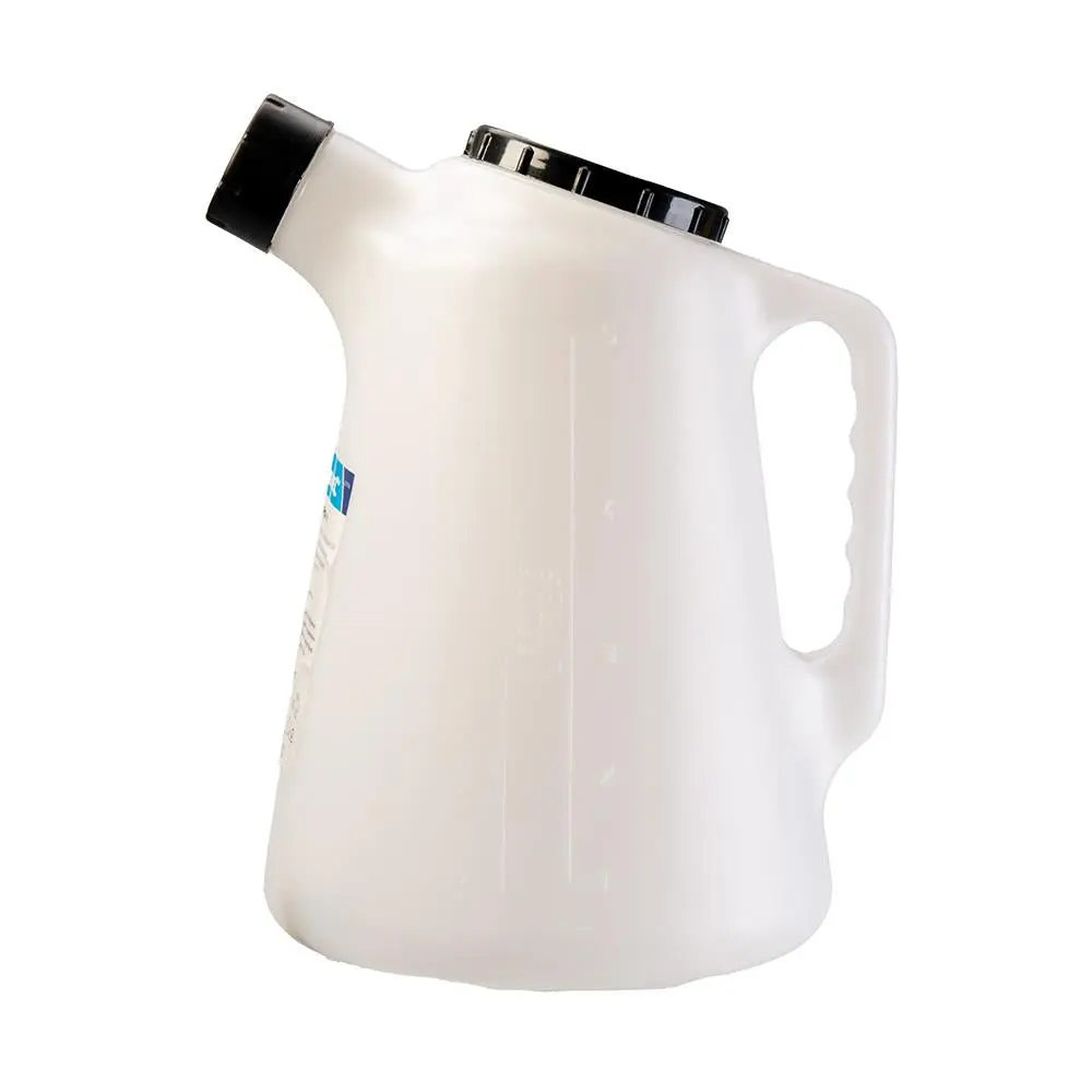 Silverline Graduated Pourer Measuring Jug 1L 5L Litre Oil Fluid Auto Fuel - Image 4