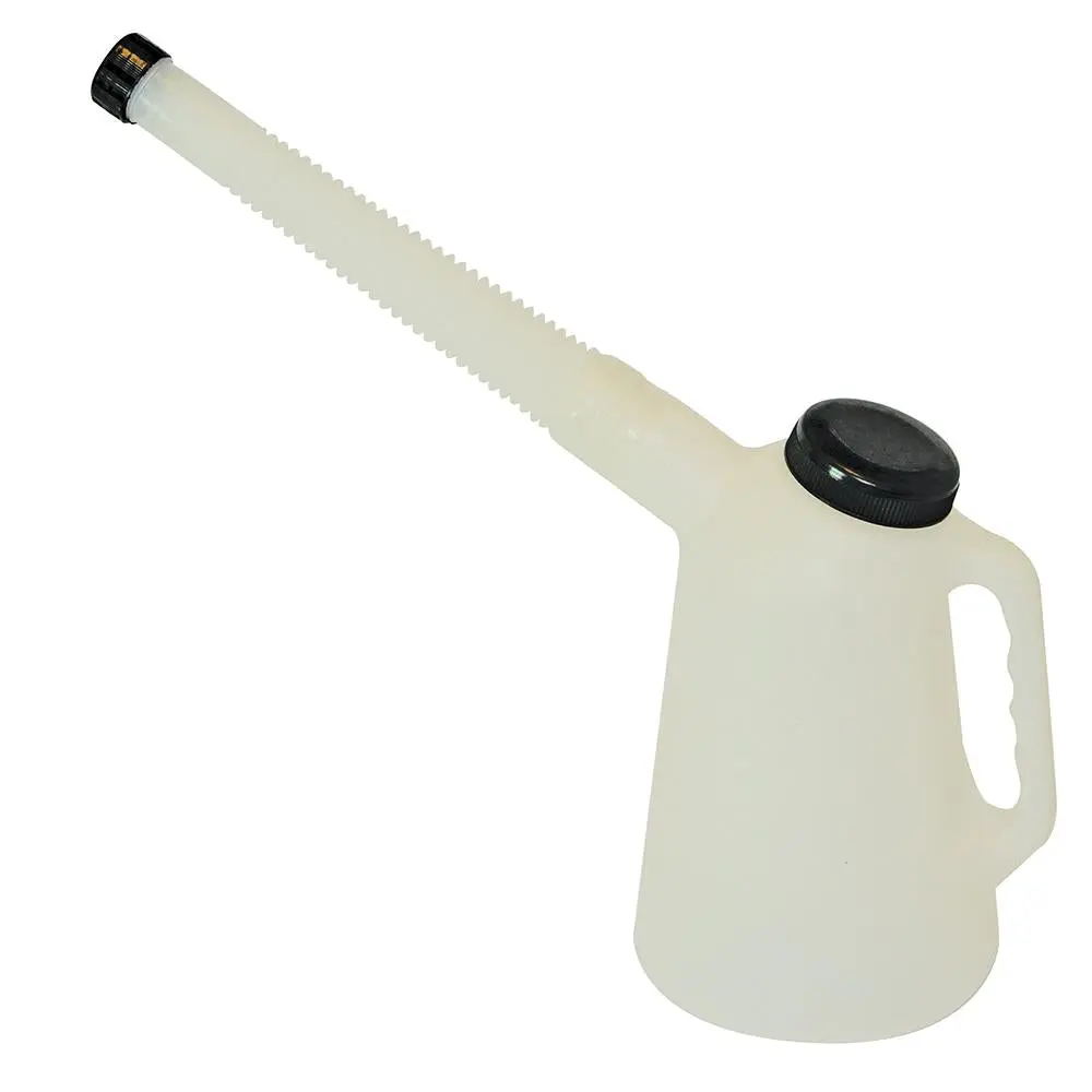 Silverline Graduated Pourer Measuring Jug 1L 5L Litre Oil Fluid Auto Fuel - Image 7