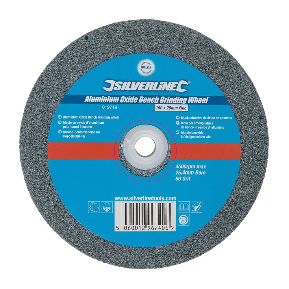 Silverline Grinding Wheel 150 x 20mm - Image 6