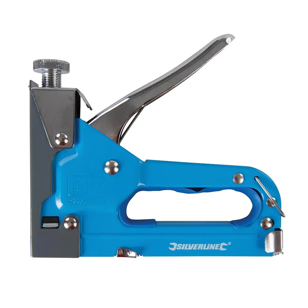 Silverline Heavy Duty 3 in 1 Staple Gun Cable Remover Tacker DIY Tool - Image 3