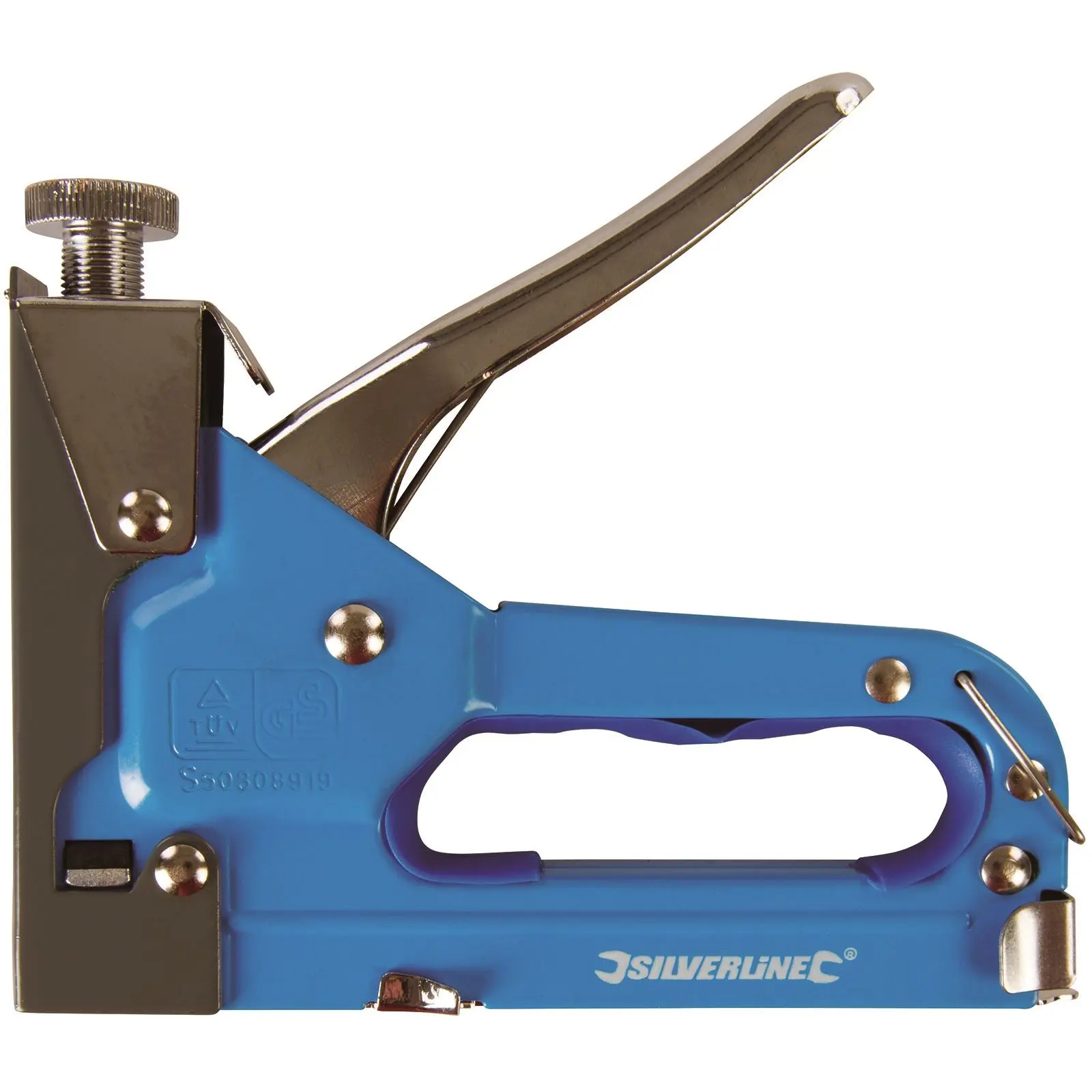 Silverline Heavy Duty 3 in 1 Staple Gun Cable Remover Tacker DIY Tool - Image 6