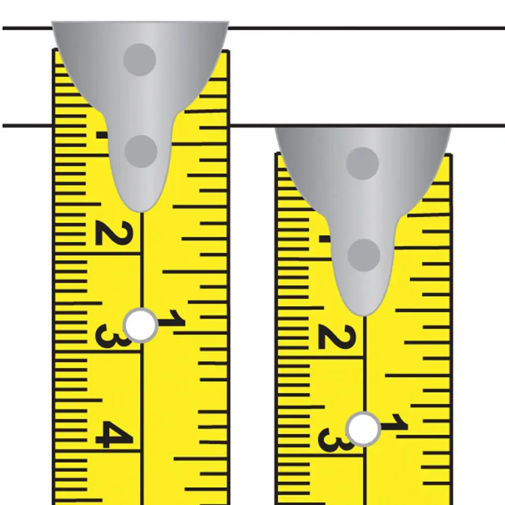 Silverline Hi-Vis Contour Tape 5m / 16ft x 19mm MT05 - Image 2