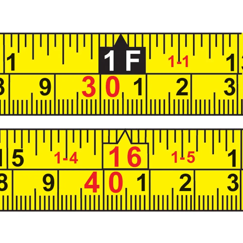 Silverline Hi-Vis Contour Tape 5m / 16ft x 19mm MT05 - Image 3