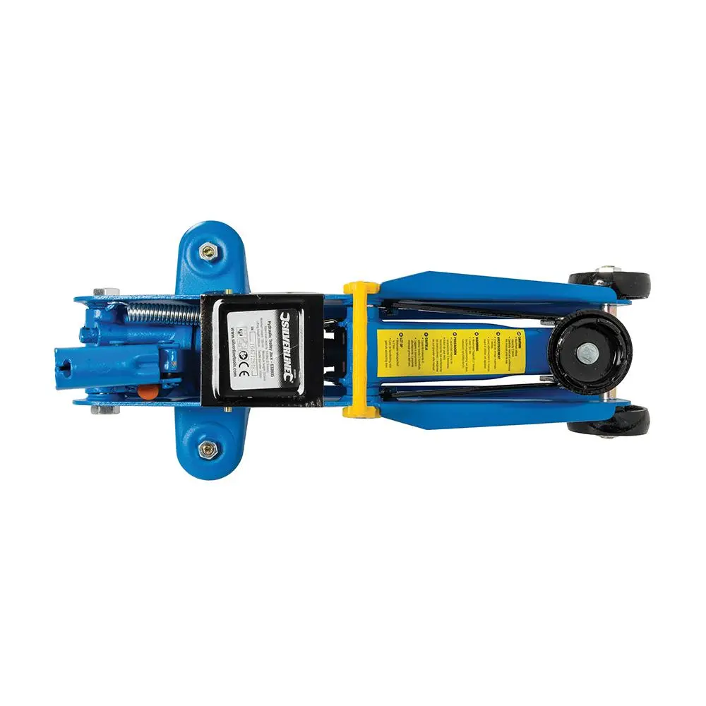 Silverline Hydraulic Trolley Jack 2 Tonne 633935 - Image 7