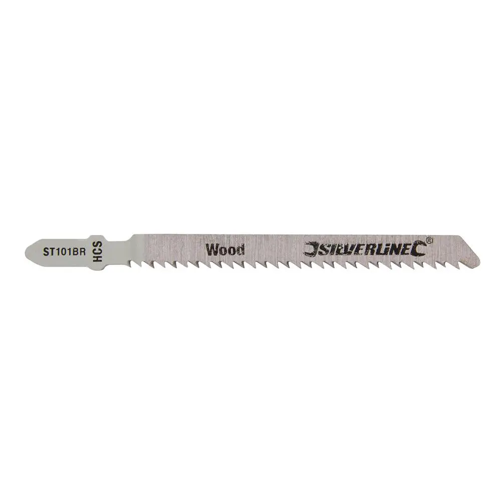 Silverline Jigsaw Blades for Wood 5pk ST101BR 233425