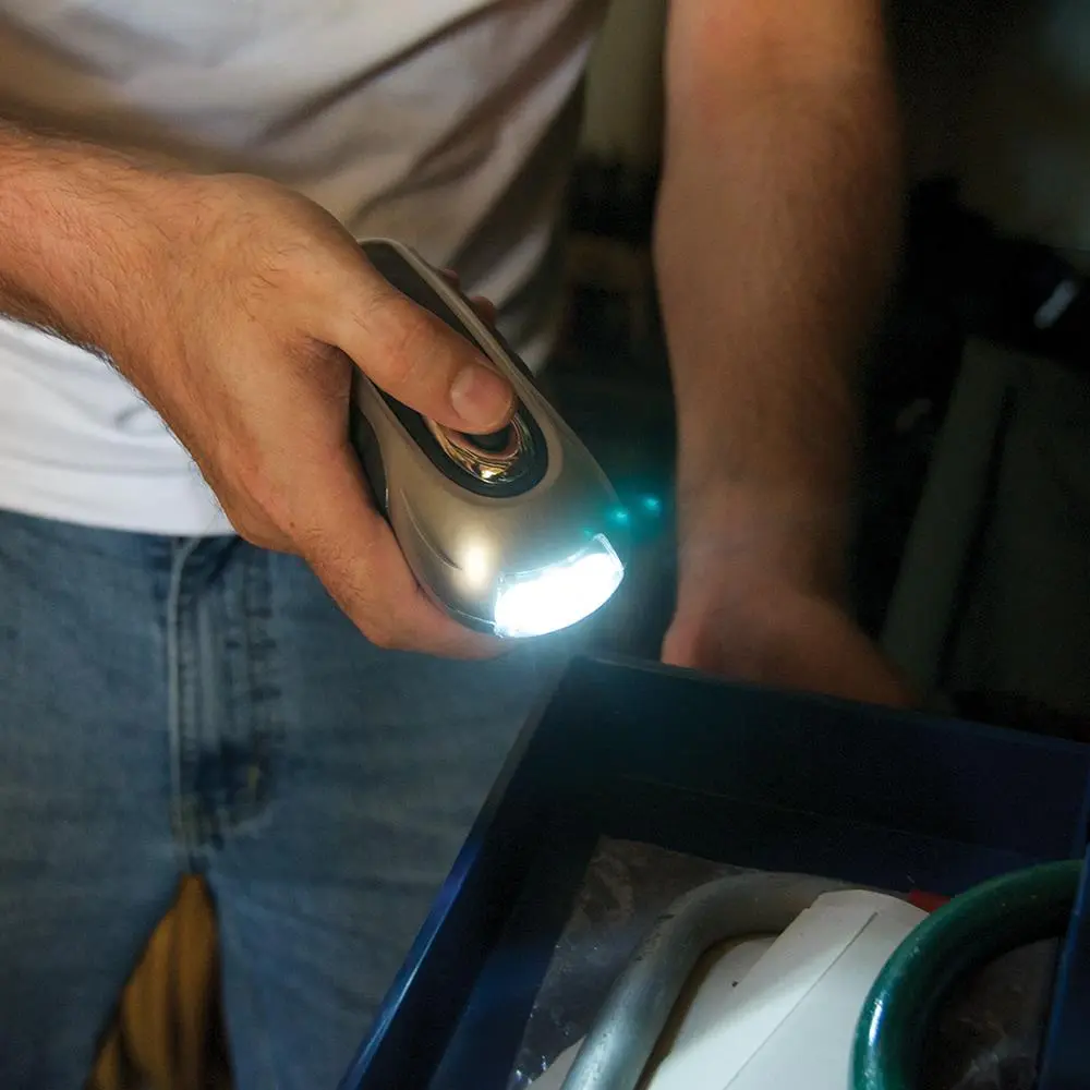 Silverline LED Wind-Up Torch 3 LED - Image 8