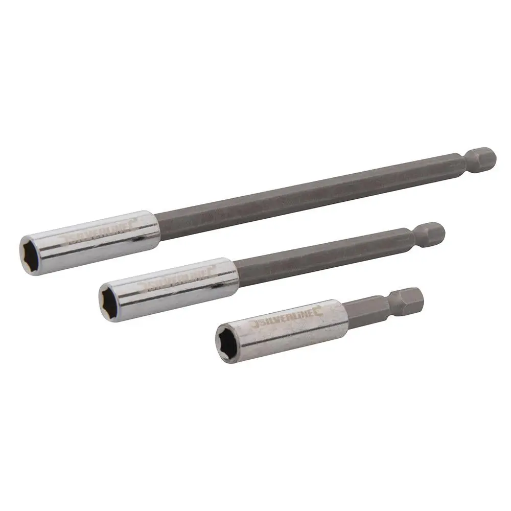 Silverline Magnetic Screwdriver Bit Holder 3 Pieces - Image 2
