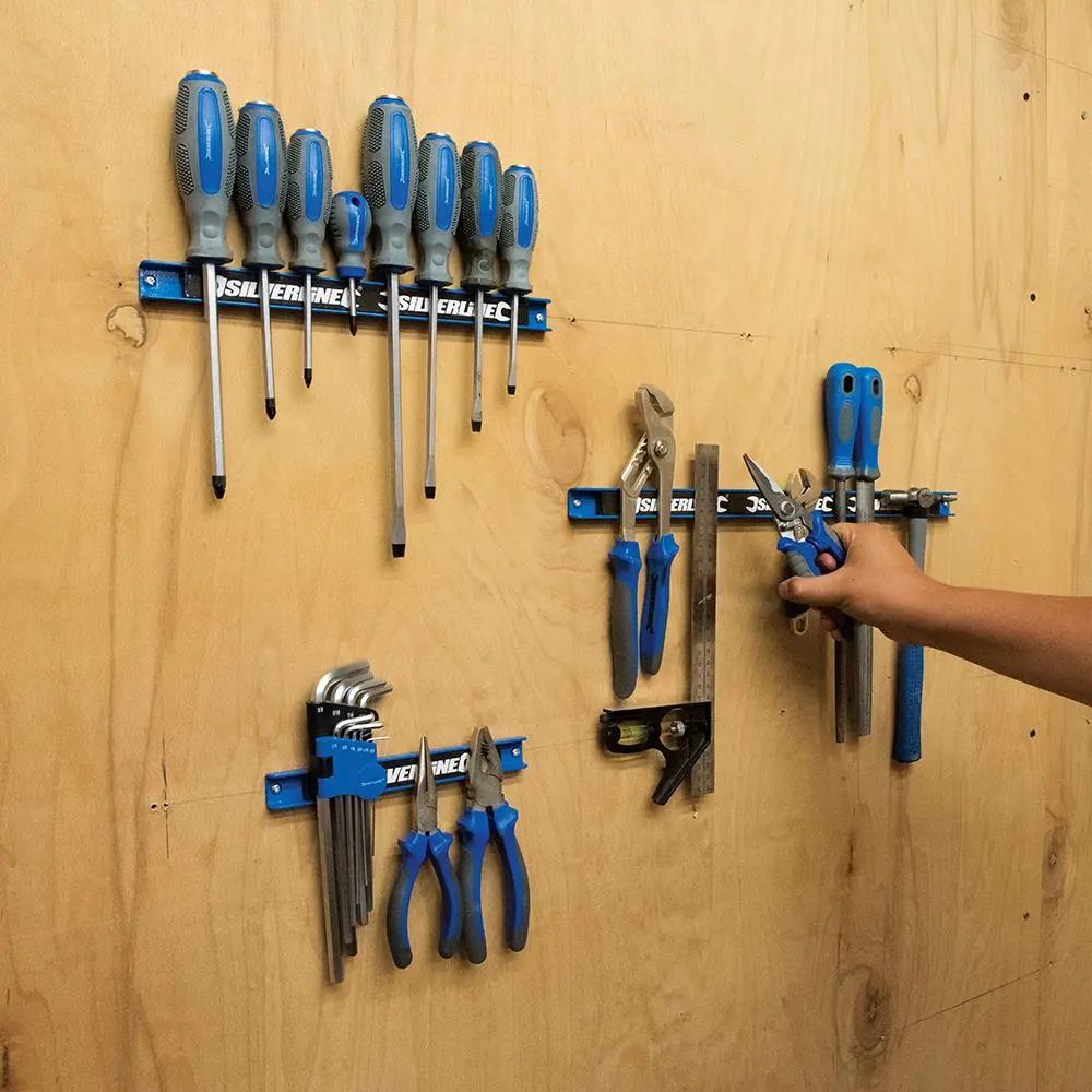 Silverline Magnetic Tool Rack Set 3pce 200, 300 & 460mm 633950 - Image 4