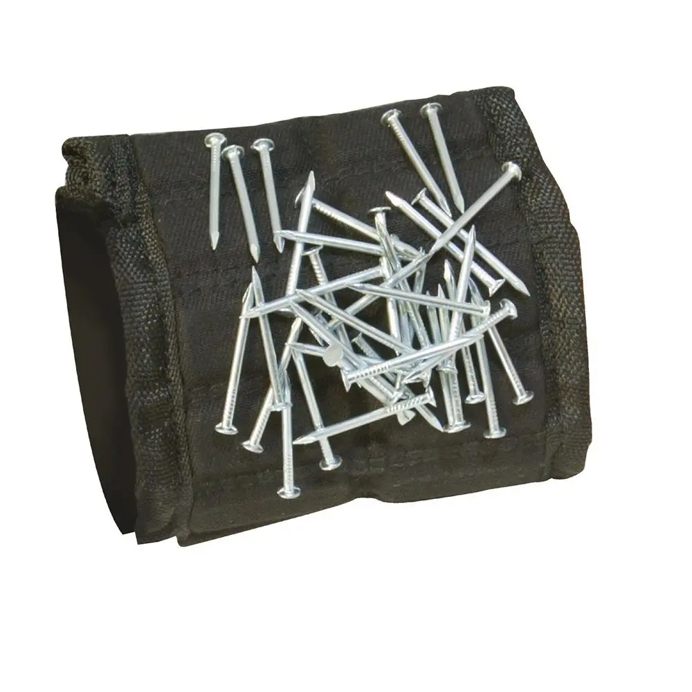 Silverline Magnetic Wristband 16 Magnets Adjustable Tray Nail Holder - Image 7