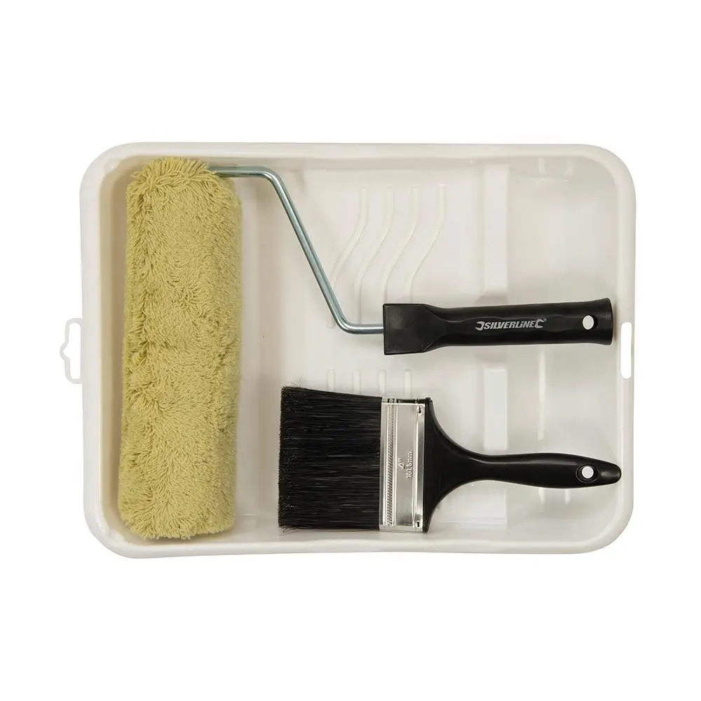 Silverline Masonry Roller Set 3pce 460649 - Image 2